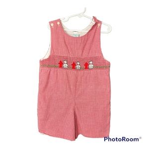 Boys 4t smock 100% cotton